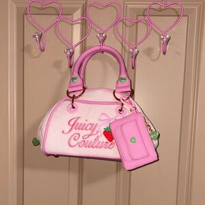 🍓 Juicy Couture Retro Strawberry Satchel 🍓